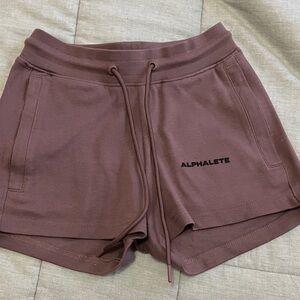 Alphalete Mauve Athletic Shorts